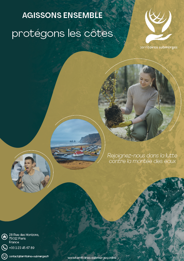 Affiche Territoires Submerges